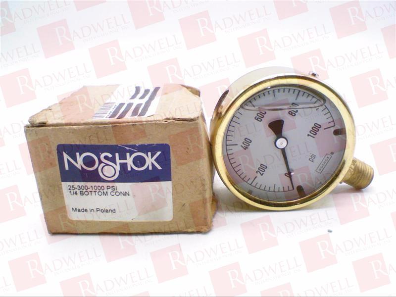 NOSHOK 25-300-1000-PSI