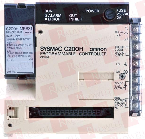 OMRON C200H-CPU01-E