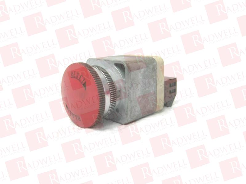 Warranty Fuji Electric Push Button Red # AH30-E One Contact Used 