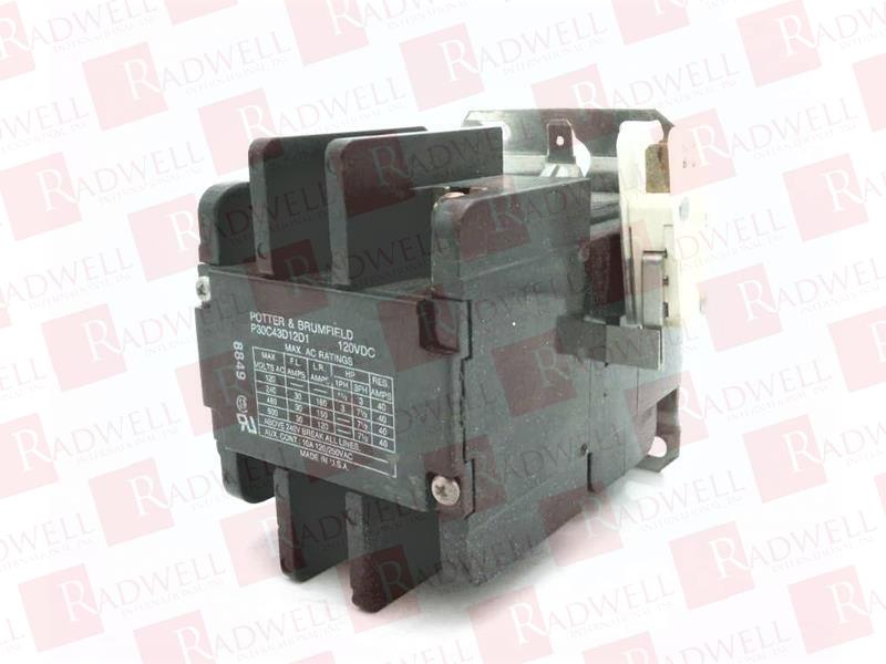 TE CONNECTIVITY P30C43D12D1-120VDC