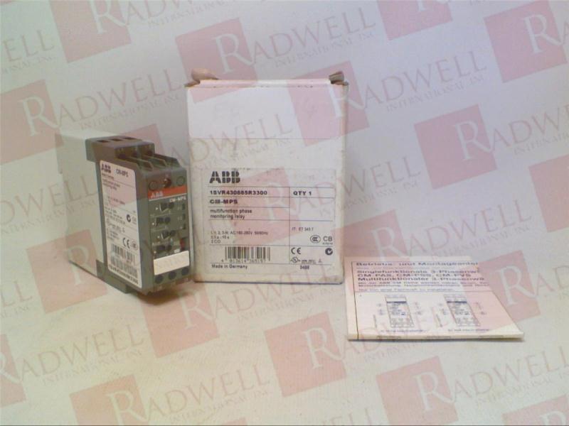 ASEA BROWN BOVERI 1SVR430885R3300