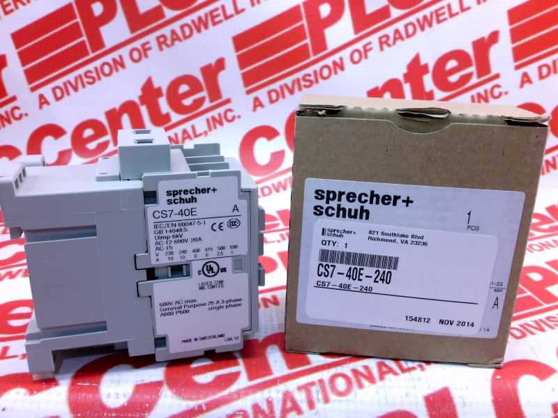 SPRECHER & SCHUH CS7-40E-240