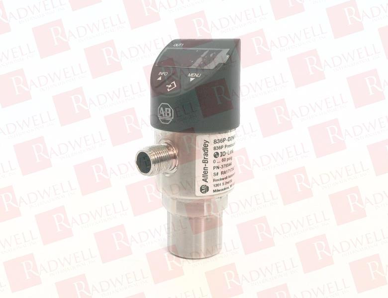 836P-D2NFGA60PA-D4 Pressure Sensor/Transducer by ALLEN BRADLEY