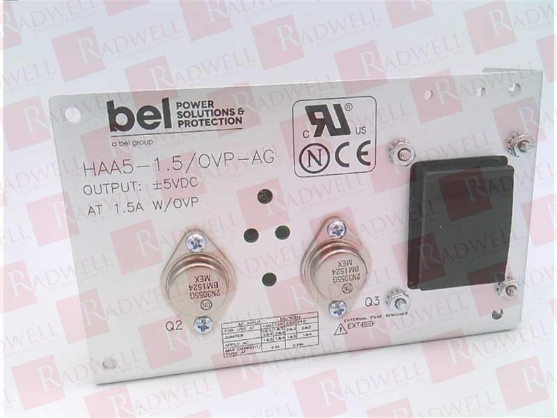 BEL FUSE HAA5-1.5/OVP-AG