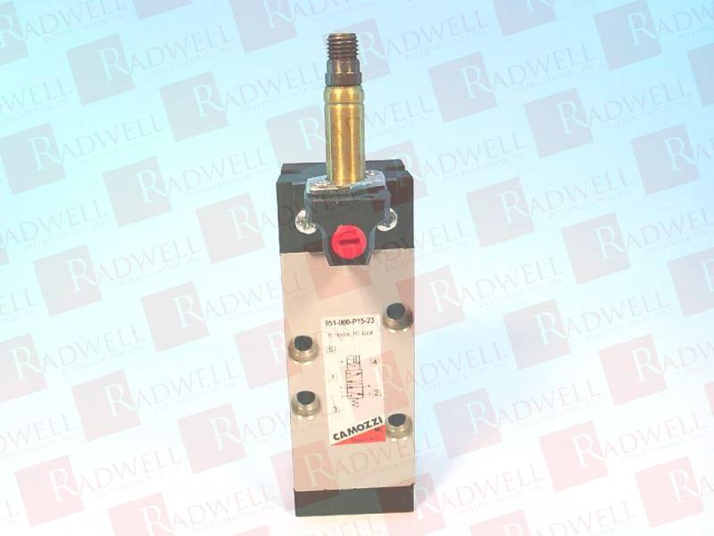 Electropneumatic ISO valve-size 1-sol spring CAMOZZI 951-000-P15-23