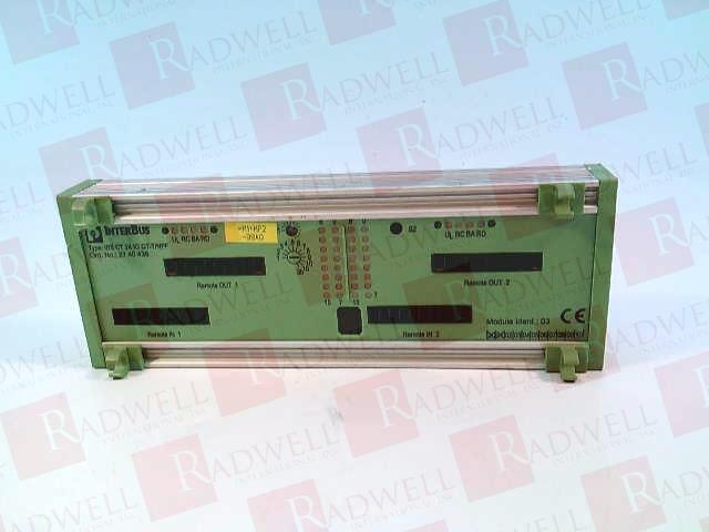 IBS CT 24 IO GT-T/NPF Interbus Module & Hub by PHOENIX CONTACT