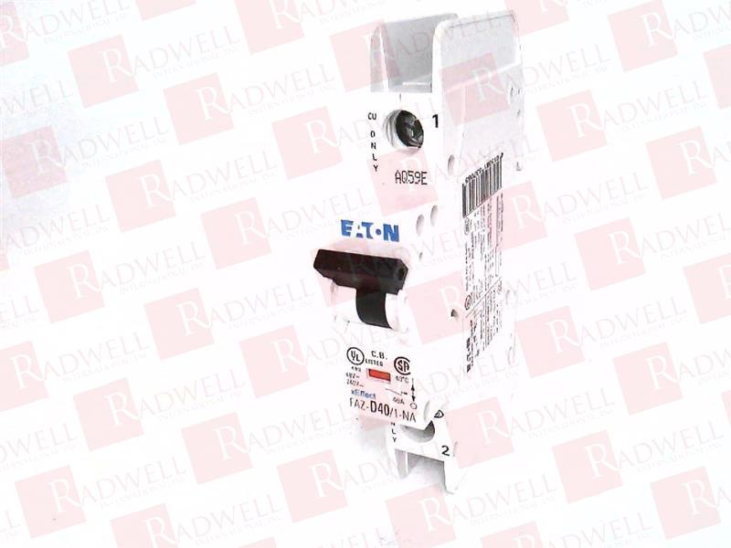 EATON CORPORATION FAZ-D40/1-NA