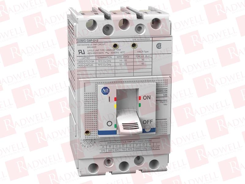 ALLEN BRADLEY 140MG-G8P-C15-KA