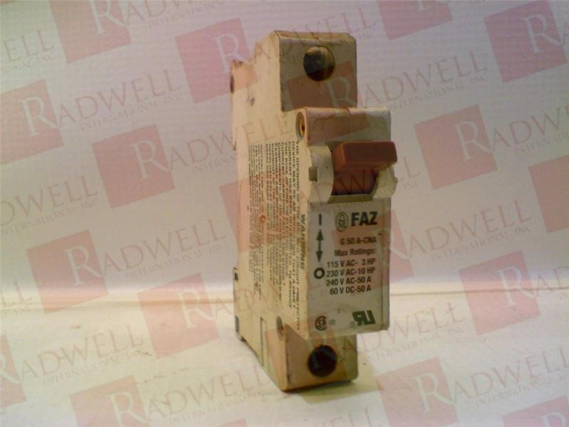 EATON CORPORATION FAZ-G50A-CNA