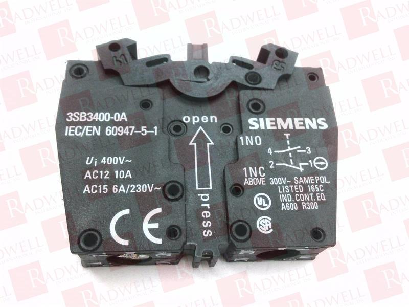 10PCS/box Neu Siemens 3SB3400-0A 