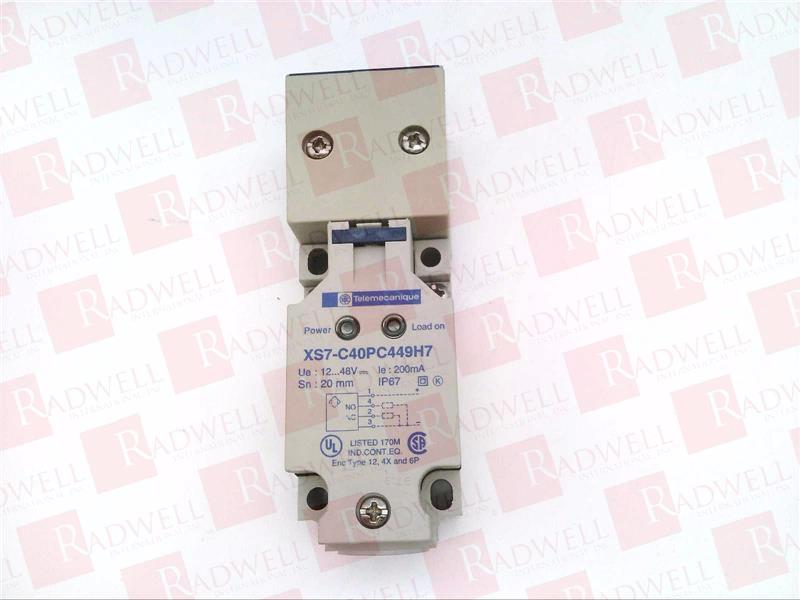 SCHNEIDER ELECTRIC XS7-C40PC449H7