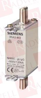 SIEMENS 3NA3812