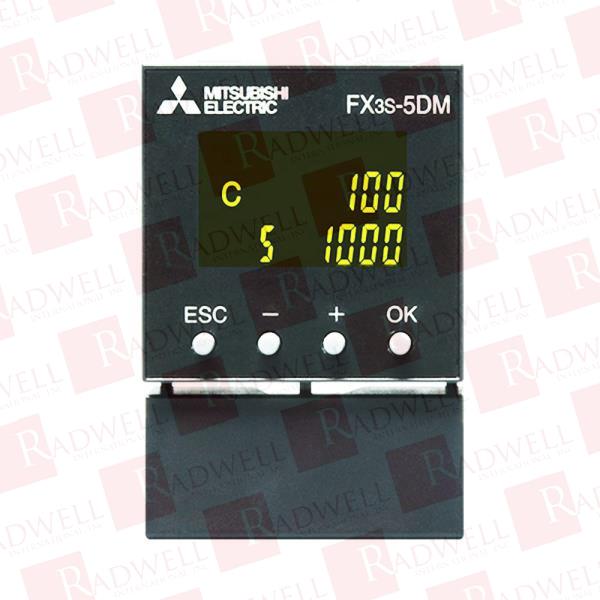 FX3S-5DM by MITSUBISHI - Buy or Repair at Radwell - Radwell.com