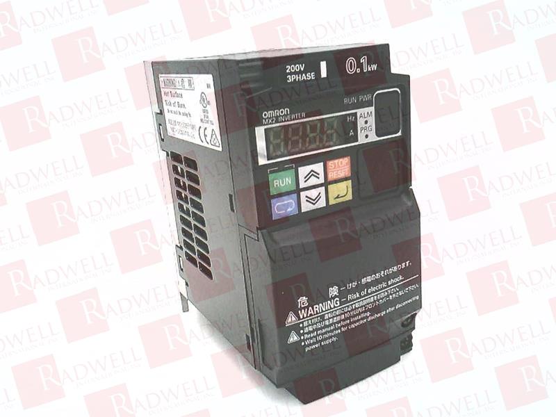 3G3MX2-A2001-V1 by OMRON - Buy or Repair at Radwell - Radwell.com