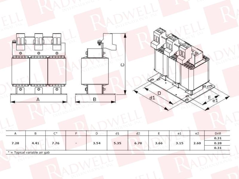 RADWELL VERIFIED SUBSTITUTE KLRUL35CTB-SUB