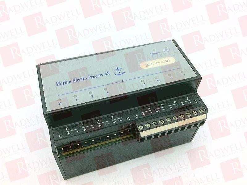 BEIJER ELECTRONICS MCL-08AI.D1