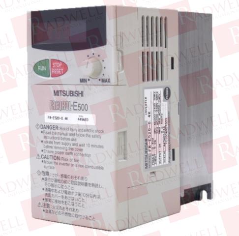 FR-E520-0.2-KN-60 by MITSUBISHI - Buy or Repair at Radwell