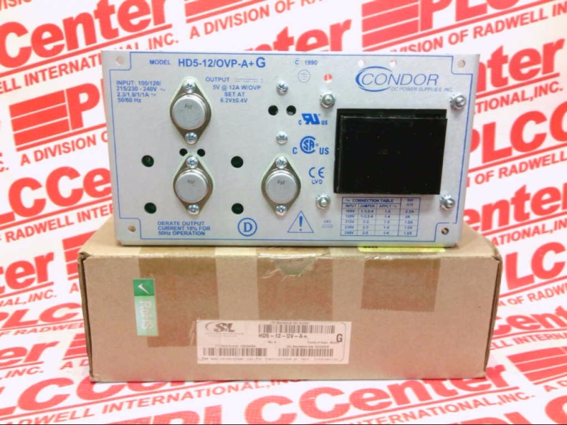 SL POWER ELECTRONICS HD5-12/OVP-A+G