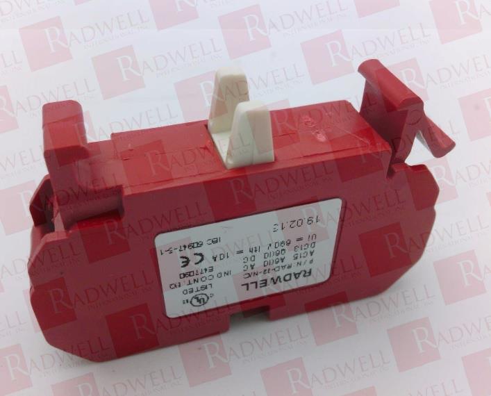 RADWELL VERIFIED SUBSTITUTE ZB4BA4-SUB-1 N/C-KIT