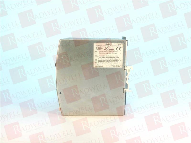 EFECTOR POWER SUPPLY/24VDC/10A-DN2033