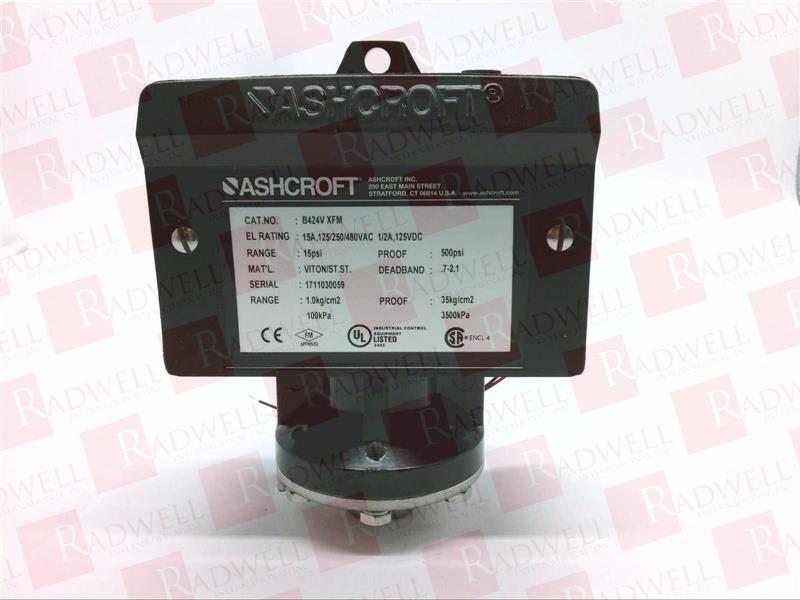 ASHCROFT B424VXFM15#