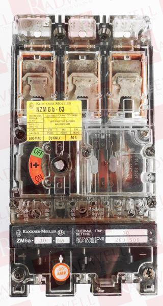 EATON CORPORATION NZMH6-63/ZM6A-30-NA