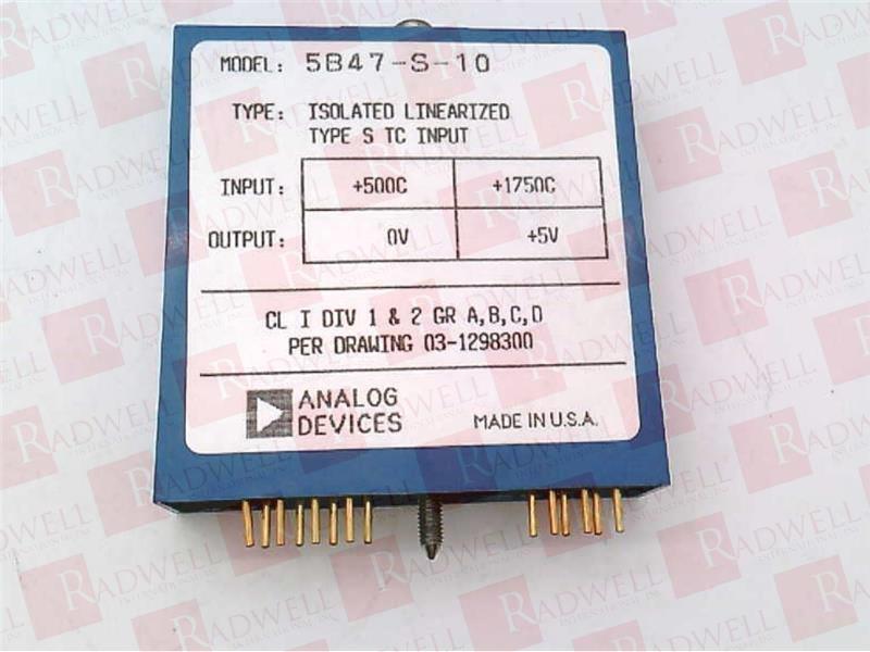 ANALOG DEVICES 5B47-S-10