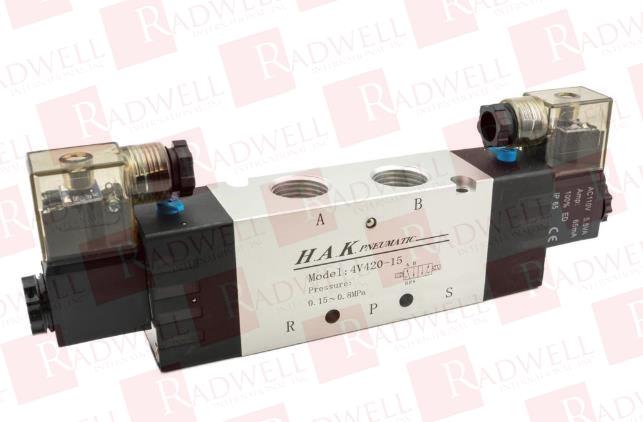 HAK FLUID POWER EQUIPMENT 4V420-15 (110V AC)