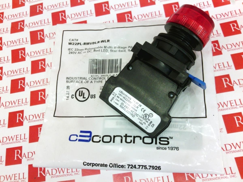 C3 CONTROLS W22PL-RMVDLR-WLR