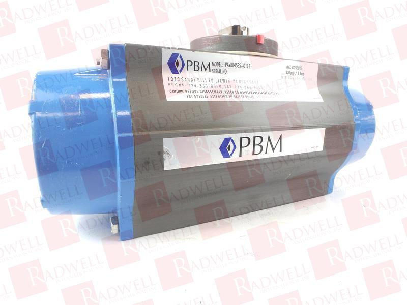 PBM INC PAVBL453S--0115