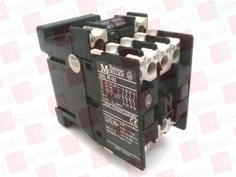 EATON CORPORATION DILR40-110V/50HZ-120V/60HZ