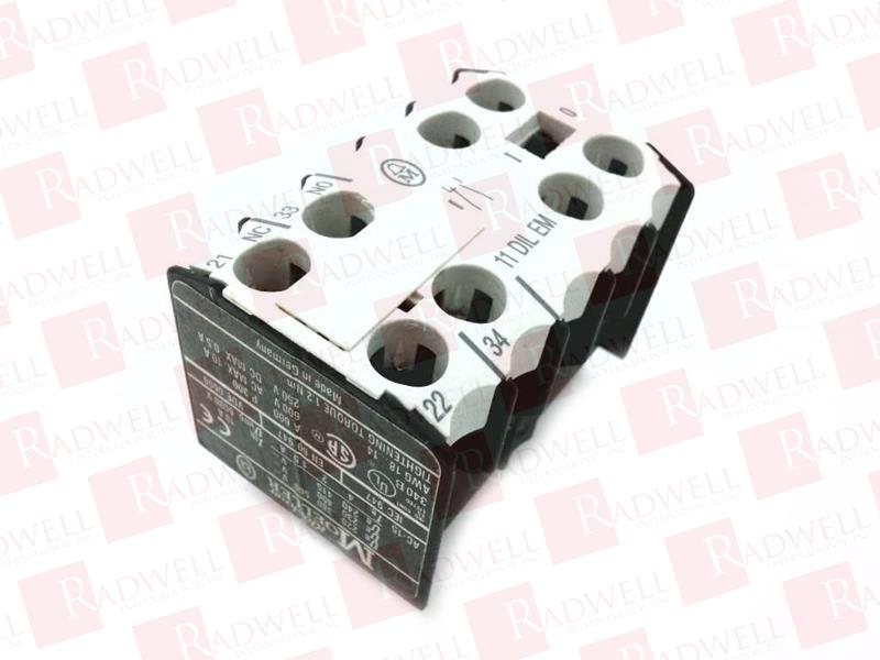 Klockner Moeller 11 Dil Em Miniature Contactor Aux