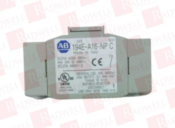 ALLEN BRADLEY 194E-A16-NP