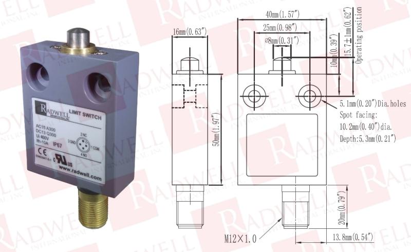 RADWELL VERIFIED SUBSTITUTE D4CC-1001-SUB