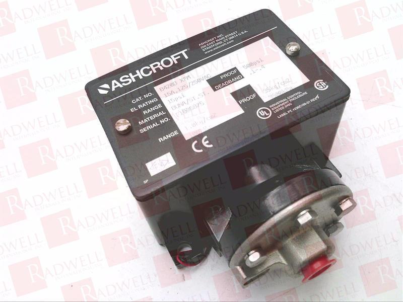 B420B-XFM-15PSI Pressure Switch by ASHCROFT