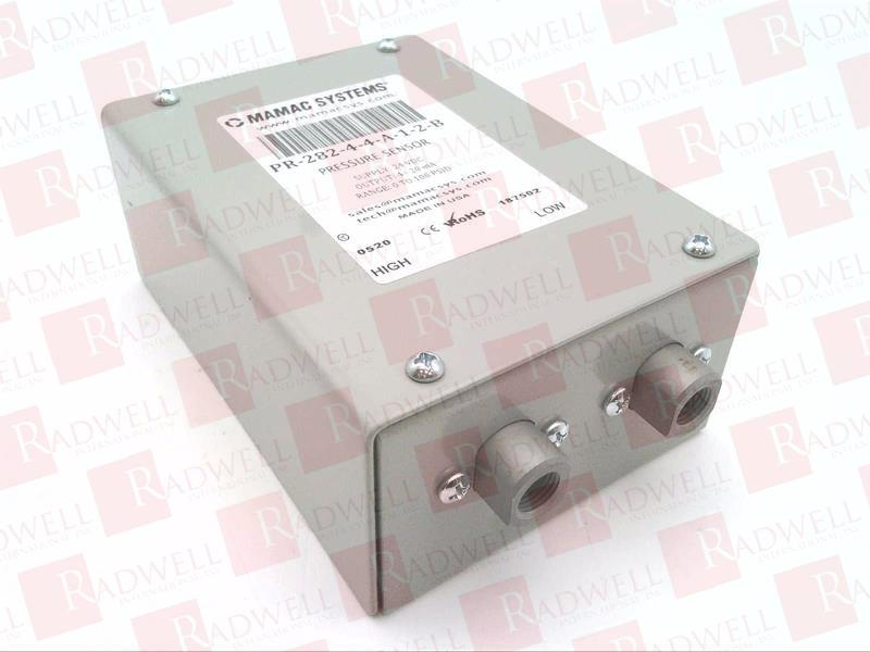 PR-282-4-4-A-1-2-B Pressure Sensor/Transducer By MAMAC SYSTEMS