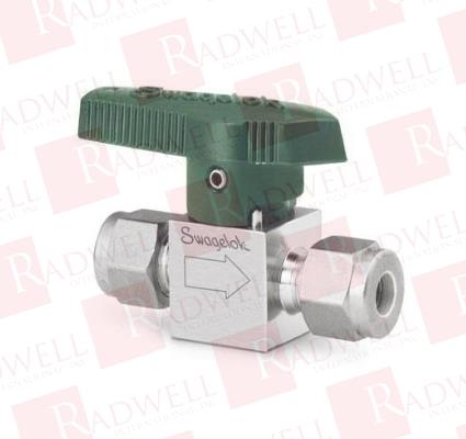 20244 SWAGELOK BRASS QUARTER-TURN INSTRUMENT PLUG VALVE, 1/4 IN