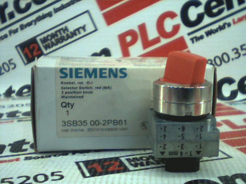 SIEMENS 3SB3500-2PB61