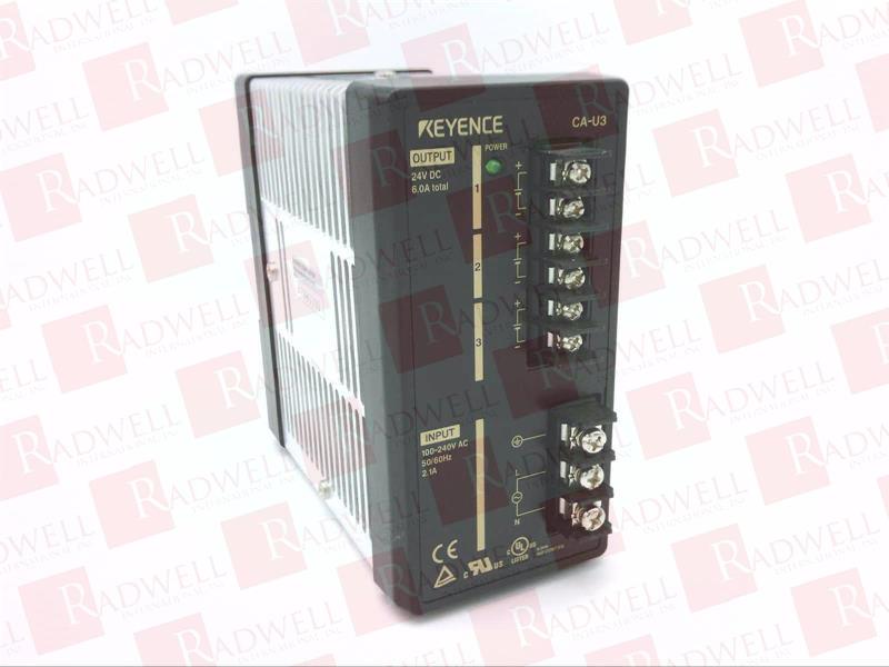 Details about   CA-U3 Compact Switching Power Supply 24VDC NEW
