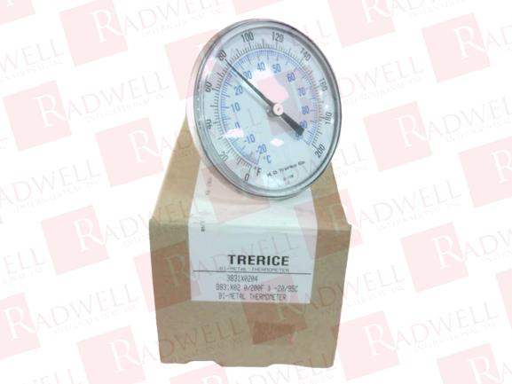 Trerice - Bimetal Thermometers - Rear Connect