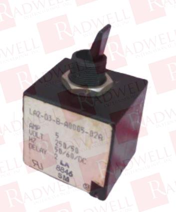 EATON CORPORATION LA2-D3-B-A0005-02A