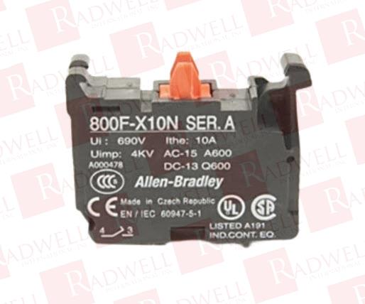 ALLEN BRADLEY 800F-X10N