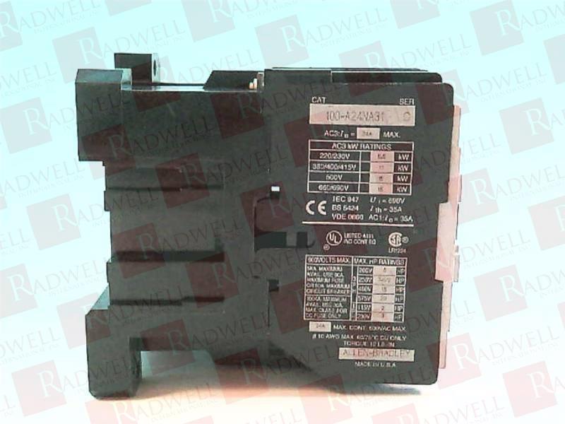 ALLEN BRADLEY 100-A24NA31