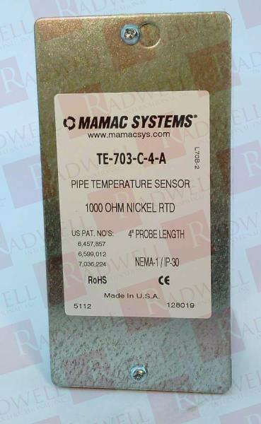 MAMAC SYSTEMS TE-703-C-4-A-2