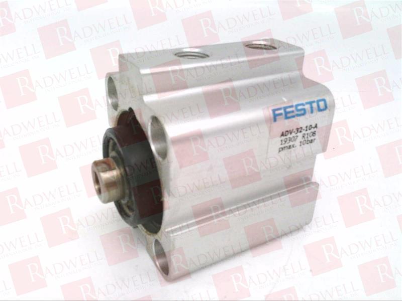 Festo Kurzhub Zylinder ADV-32-10-A Pneumatisch Magnetventil Steuerventil Hub 