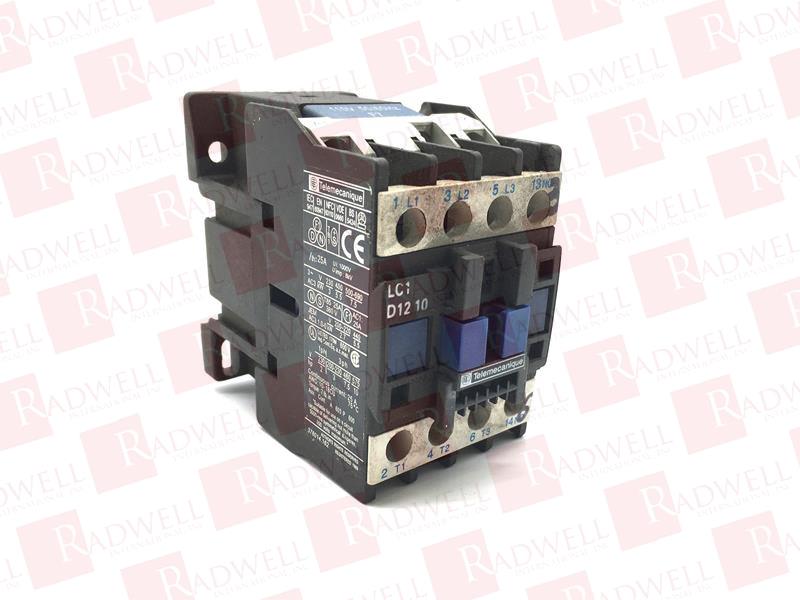 Telemecanique LC1D1210 B7 Contactor LC1 D12 10-24V Coil - New Direct Replacement UL Certified! 