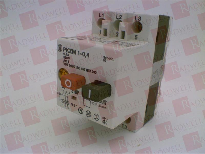 EATON CORPORATION PKZM1-0.4