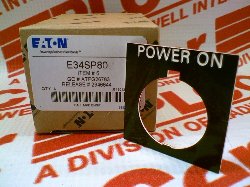 EATON CORPORATION E34SP80