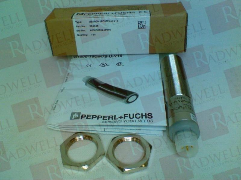 P+F Fuchs ultrasonic sensor UB1000-18GM75-U-V15