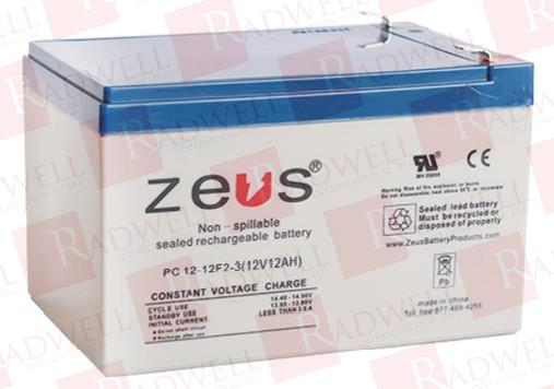 ZEUS BATTERY PRODUCTS PC12-12F2